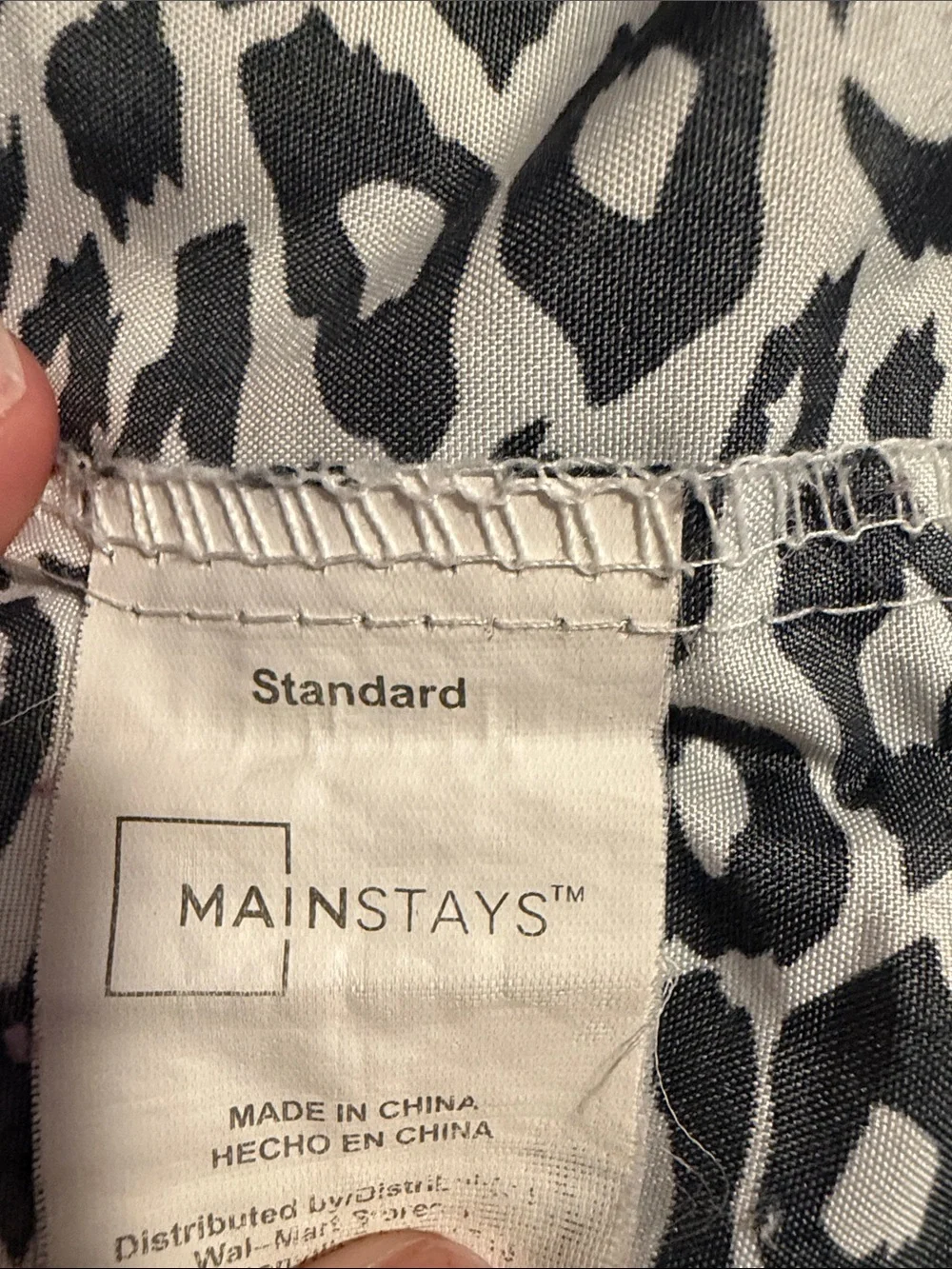 Mainstays Leopard Print TWIN Sheet Set with *2 pillow cases*